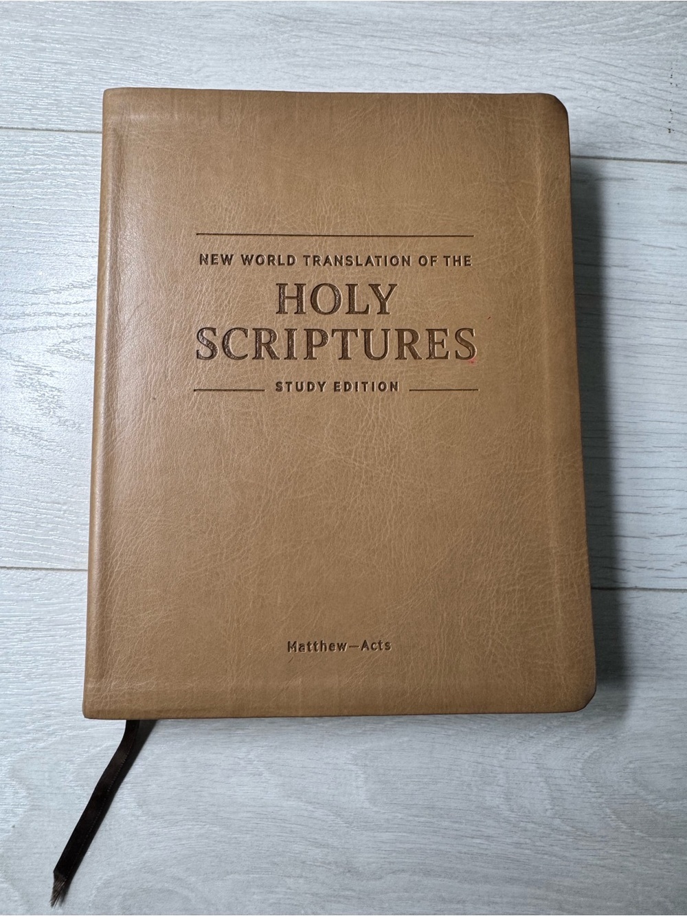 Holy Scripture Study Edition Matthew Acts